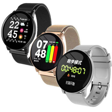 W8 Sport Smart Watch Bracelet Round Bluetooths Водонепроницаемые